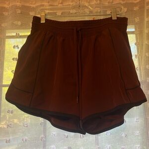 Women's Burgundy Shorts